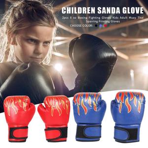 Gants de boxe en flamme, Mini gants de boxe pour jeunes femmes, entraînement de poinçonnage, Kickboxing pour enfants - Product Image 4