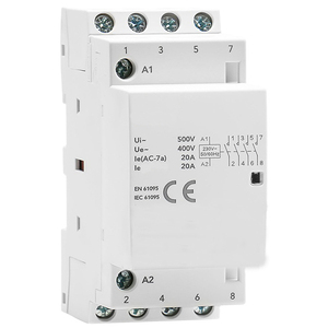 คอนแทคเตอร์แบบโมดูลาร์ 4 โพล 20A 500V 400V AC-7a สำหรับใช้งานในอุตสาหกรรม - Product Image 1