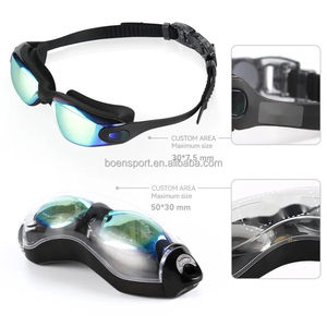 Antiappannamento 100% <span class=keywords><strong>piscina</strong></span> per bambini bambini <span class=keywords><strong>occhialini</strong></span> da nuoto <span class=keywords><strong>occhialini</strong></span> da nuoto per immersione per uomo - Product Image 4