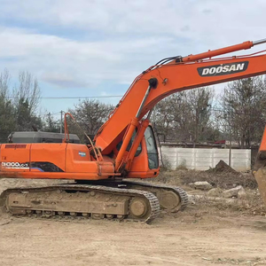 Bomba y PLC de componentes de núcleo de Excavadora hidráulica sobre orugas Doosan DX300 usada de 30 toneladas para ingeniería y construcción - Product Image 1
