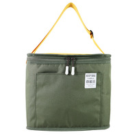 Boîte à lunch réutilisable Sac à lunch isolé Boîte à lunch étanche pour le travail, le bureau, le pique-nique, la plage Glacière congelable avec fourre-tout Sac à main