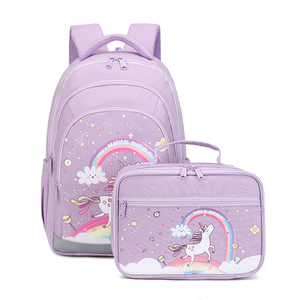 Zaino <span class=keywords><strong>unicorno</strong></span> 2024 <span class=keywords><strong>borsa</strong></span> da scuola per ragazze riciclata impermeabile Set zainetto per bambini zaino per zaino - Product Image 3