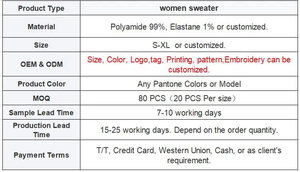 Maglione Casual da donna con scollo a v <span class=keywords><strong>marrone</strong></span> su misura per maglieria da donna - Product Image 6