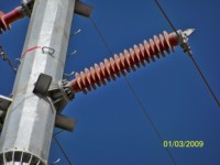 Brazo Transversal de FRP de 110kV, Brazo Transversal Compuesto de Alta Tensión para Infraestructura de Líneas de Transmisión