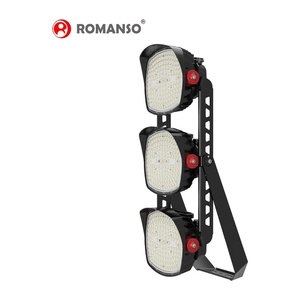 ROMANSO 1000W 1200W 1600W 150Lm/W ETL CETL IP66 Anti-Glare Hood Heavy Duty LED Sports Light for Football Fields - Product Image 1