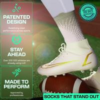 Chaussettes de sport fines à marque privée, légères, respirantes, anti-ampoules, pour le football, l'entraînement et la course à pied