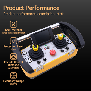 Pompe à béton ECD-5000 télécommande Radio Joystick Kit de télécommande hydraulique télécommande sans fil - Product Image 2