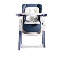 Fauteuil inclinable réglable pour bébé pour apprendre à s'asseoir Chaise de table à manger pliante en plastique épais pour le ménage pour bébé