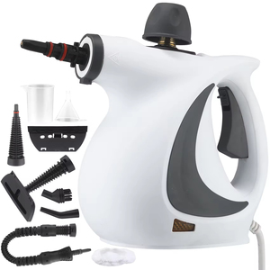 Nettoyeur vapeur haute pression portable 3 bars 1050W 90 min d'autonomie Verrouillage de sécurité Nettoyeur domestique multifonctionnel TM-399 En stock - Product Image 1