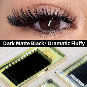 Essi Lash biểu tượng tùy chỉnh sang trọng lông mi mở rộng 0.02 0.07 dày Fluffy D Curl khay - Product Image 5