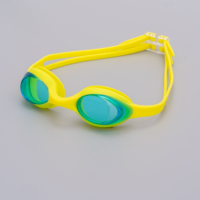 Lunettes de natation G1400 en silicone à verres PC, nouveau modèle, très vendues, grande monture, haute définition, anti-buée, étanches, protection UV pour enfants