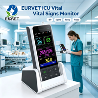 Moniteur vétérinaire portable EUR VET RNpet 100 avec surveillance SpO2, NIBP, ECG et température