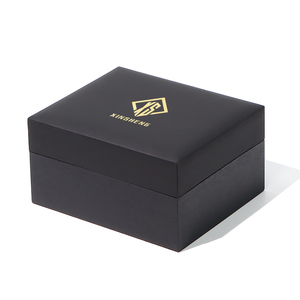 Tùy chỉnh xinsheng cao cấp PU da trang sức hộp đồng hồ với nhung vuông đồng hồ và túi đồng hồ bao bì hộp - Product Image 2