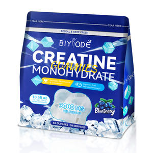 Gommes monohydrate de créatine avec sac de vente en gros de marque privée OEM ODM personnalisé - Product Image 1
