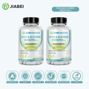 Jiabei Factory op maat gemaakte MYO & D-Chiro <span class=keywords><strong>Inositol</strong></span> kruidenextracten voor algemene balansondersteuning OEM/ODM - Product Image 4