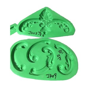 Molde de rebordear decorativo de cornisa Interior de fibra de vidrio verde de estilo europeo moderno con diseños personalizados para aplicaciones hoteleras - Product Image 5