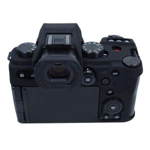 Étui de protection en silicone souple pour appareil photo Panasonic <span class=keywords><strong>LUMIX</strong></span> S5 II, motif litchi, antichoc, pour DC-S5M2GK - Product Image 3