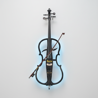 IRIN High-Grade Professional 4/4 Electronic Cello Stage Stringed Instrument Featuring Brazil Wood Bow AC-03B