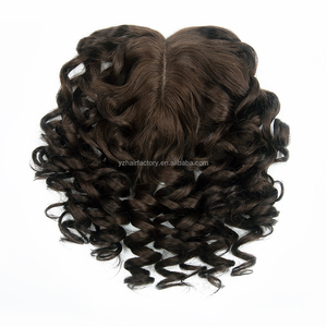 Extensiones de Cabello Humano Europeo Remy Rubio Personalizadas de 6x7 Pulgadas, Onduladas, con Flequillo para Mujer, 130% de Densidad, Base de Encaje PU, Hechas a Mano - Product Image 3