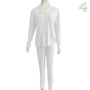 Conjunto de <span class=keywords><strong>pijama</strong></span> de lujo personalizado de 2 piezas para mujer, Conjunto de <span class=keywords><strong>pijama</strong></span> <span class=keywords><strong>XXXL</strong></span> Plus para mujer, Conjunto de <span class=keywords><strong>pijama</strong></span> de bambú para mujer - Product Image 5