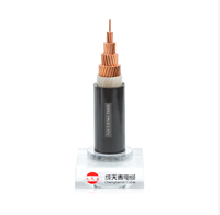 Cable Eléctrico de 0.6/1kV, 3, 4 y 5 Núcleos, Conductor de Cobre, Aislamiento XLPE, Revestimiento de PVC, Precio de Fábrica en China