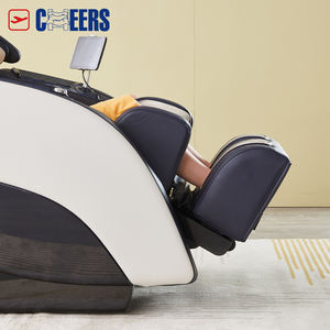 Silla de Masaje de Cuerpo Completo MANWAH <span class=keywords><strong>CHEERS</strong></span>, Lujosa, 3D, Gravedad Cero, Shiatsu, Calefacción Eléctrica, Riel SL - Product Image 4