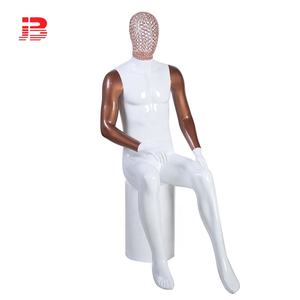 Nuevo diseño hombre maniquí con malla <span class=keywords><strong>de</strong></span> <span class=keywords><strong>alambre</strong></span> <span class=keywords><strong>de</strong></span> la cabeza <span class=keywords><strong>de</strong></span> hombre blanco <span class=keywords><strong>de</strong></span> cuerpo completo maniquí <span class=keywords><strong>de</strong></span> pie - Product Image 2