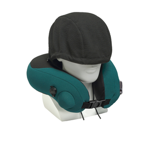 Bantal Pijat Leher & Punggung Bentuk U Ergonomis dengan Getaran, Dapat Dipanaskan, Terapi Inframerah untuk Perjalanan dan Fisioterapi Tubuh - Product Image 3