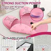 Nouveau tapis de douche en silicone pour le nettoyage des pieds, le trempage et l'élimination des callosités - Un incontournable pour chaque maison