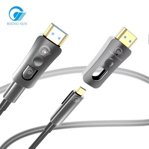 Hot Sell High Quality Ultra <strong>HD</strong> High Speed for PVC <strong>Long</strong> Fiber Optic 4K 60hz 2.0 AOC Active Optical <strong>Cable</strong> for Projector Monitor - Product Image 2