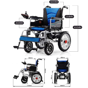 Asiento ancho de primera calidad, colores personalizados, silla de ruedas para discapacitados, movilidad mejorada para discapacitados, fácil conducción, ahorro de fuerza, patinete eléctrico - Product Image 6