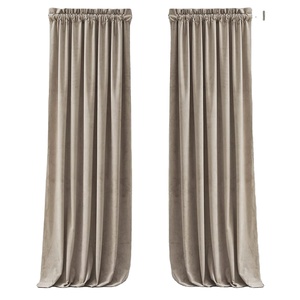 Siêu Mềm Nhiệt Cách Nhiệt Nhung Rèm Cửa Phòng Khách Darkening Rèm Cho Trang Trí Nội Thất Phòng - Product Image 1