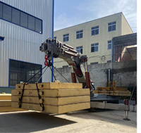 Grue araignée sur chenilles Chengli CK2600, mini-grue articulée de 65 tonnes pour opérations de levage lourd dans les sous-sols, usines et espaces confinés
