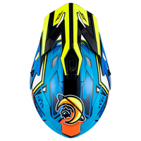 Casco adulto ATV Dirt Bike, H637 casco da moto adulto fuoristrada casco Motocross per Unisex-adulto, DOT & ECE certificazione