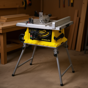 Professional Table <b>Saw</b> 1800W with Stand and Fence System 3-Year Warranty for Woodworking - Product Image 3