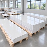 Fabricant chinois de marbre artificiel blanc pur 3660*760*12mm