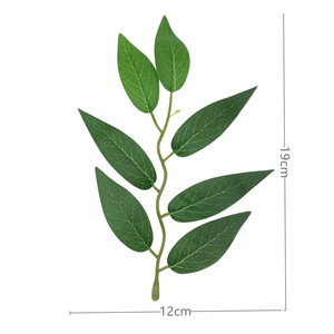 Ruscus Artificial Atacado: Guirlanda de Folhagem Verde 65cm Luxuosa Italiana para Buquês de Casamento DIY e Plantas Artificiais de Samambaia - Product Image 3
