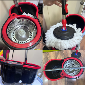 Juego de Mopa y Cubeta con Ruedas Giratorias 360° de Suministro Directo °   Mopa con Escurridor para Uso Doméstico y Comercial, Fregonas de Limpieza YUANYANG - Product Image 6