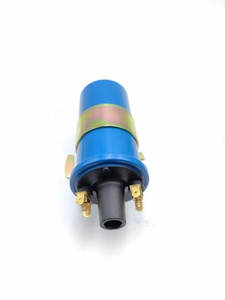 Mavi bobin, braket ile, 12 Volt, mavi renk, birincil direnç 3.3 ohm, yağ dolu, (kutulu) - Product Image 6