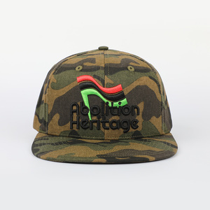Bán Buôn Giá Rẻ Tùy Chỉnh 6 Bảng Phẳng Vành 3D Thêu Điều Chỉnh <span class=keywords><strong>Camo</strong></span> Gorras Snapback Hat Caps - Product Image 1