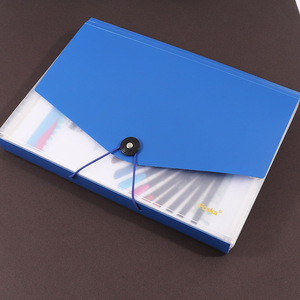 Foska insegnante fornisce leggero carta ricevuta organizzatore colorato robusto materiale PP 13 cartelle Pocket per documenti - Product Image 3