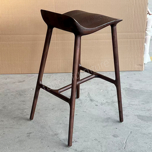 Chaise <span class=keywords><strong>de</strong></span> bar en bois nordique, mobilier <span class=keywords><strong>de</strong></span> <span class=keywords><strong>salle</strong></span> <span class=keywords><strong>à</strong></span> <span class=keywords><strong>manger</strong></span>, tabourets <span class=keywords><strong>de</strong></span> bar modernes et minimalistes pour la cuisine - Product Image 6