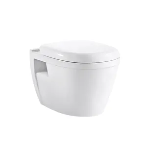 Medyag MGZ-07 CE Cheap White Ceramic Design Bathroom Toilet Rimless Ceramic Wall Hung Toilet