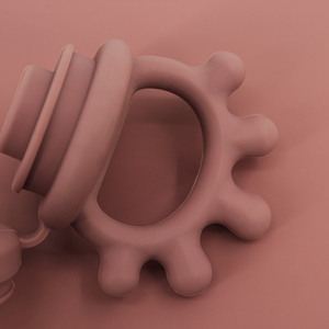 Offres Spéciales vente en gros nouveau design sans BPA en Silicone pour bébé mangeoire aliments frais sucette avec dessin animé bébé fruits <span class=keywords><strong>grignoteuse</strong></span> tétine - Product Image 3
