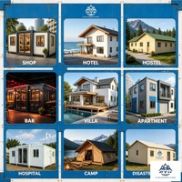Bâtiment modulaire préfabriqué moderne, maison intégrée personnalisée pour les travailleurs agricoles, dortoir pour le personnel et hébergement rural