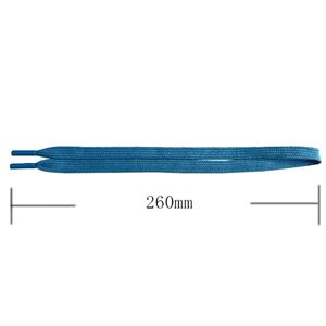 Facotry-customized Custom Printing Logo Blue Flat Hoodie String Drawstring Cord With Plastic Tips for Hoodie Drawcord - Product Image 2
