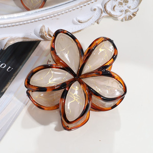 Pinzas de Pelo de Plástico con Flores para Vacaciones de Verano 2026, Pinzas de Pelo de Plumeria para Mujer, Accesorios para el Cabello - Product Image 5