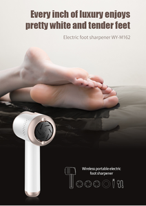 Lima eléctrica recargable para pies, depurador <span class=keywords><strong>de</strong></span> pies impermeable al vacío, removedor <span class=keywords><strong>de</strong></span> callos para talones agrietados, Lima eléctrica <span class=keywords><strong>de</strong></span> plástico para pies - Product Image 6