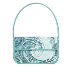 Elegante Bolso Bandolera Bordado a Mano con Cuentas de Semillas y Correa Ajustable, Diseñado para una Calidad Premium - Product Image 1