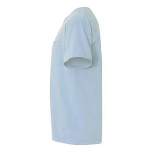 T-shirts décontractés pour hommes, à manches courtes, col rond, tissés en coton 100 % respirant, avec nom de marque et logo personnalisés - Product Image 3